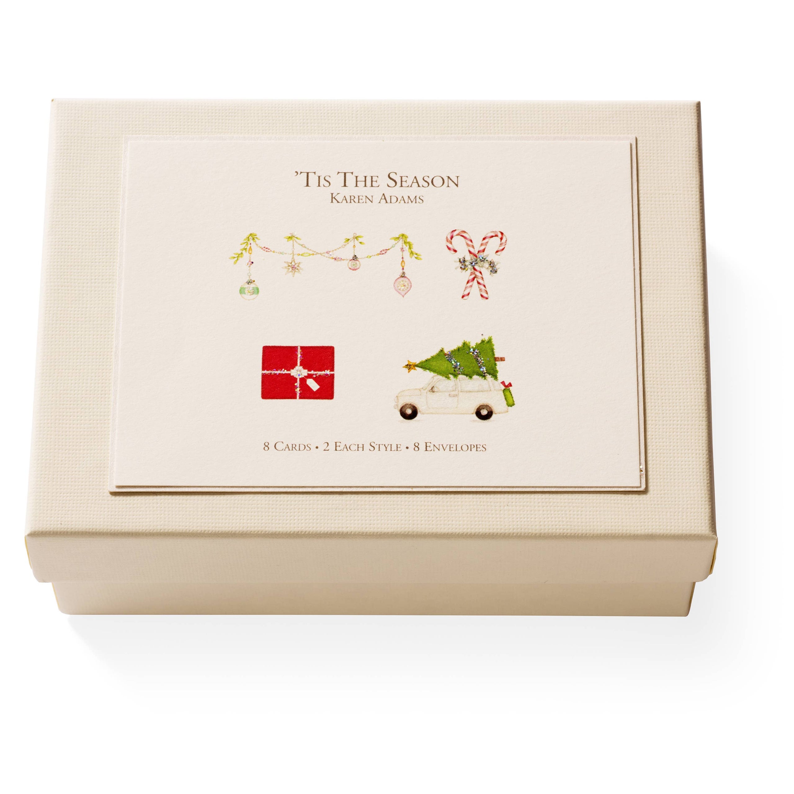 Tis The Season Note Card Box Lewes Lettering Co tis-the-season-note-card-box-lewes-lettering-co