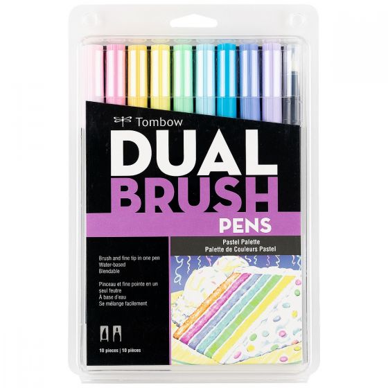 Tombow Brush Pen Set - Pastel